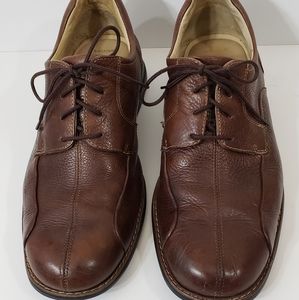 Johnson Murphy split toe 10 M sheep skin  shoes